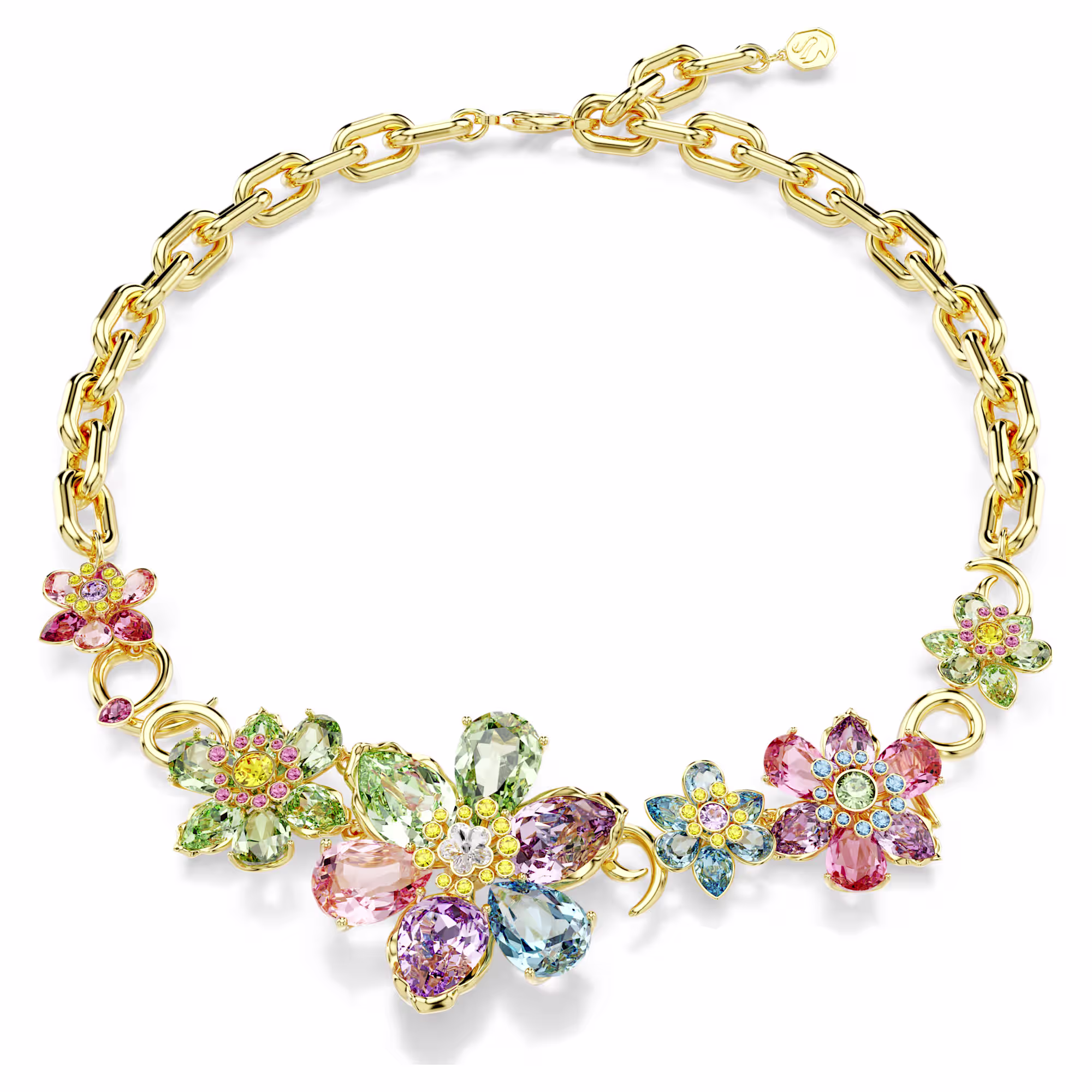 678d2452eb566_idyllia-necklace--mixed-cuts--flower--multicolored--gold-tone-plated-swarovski-5709030 (1).avif